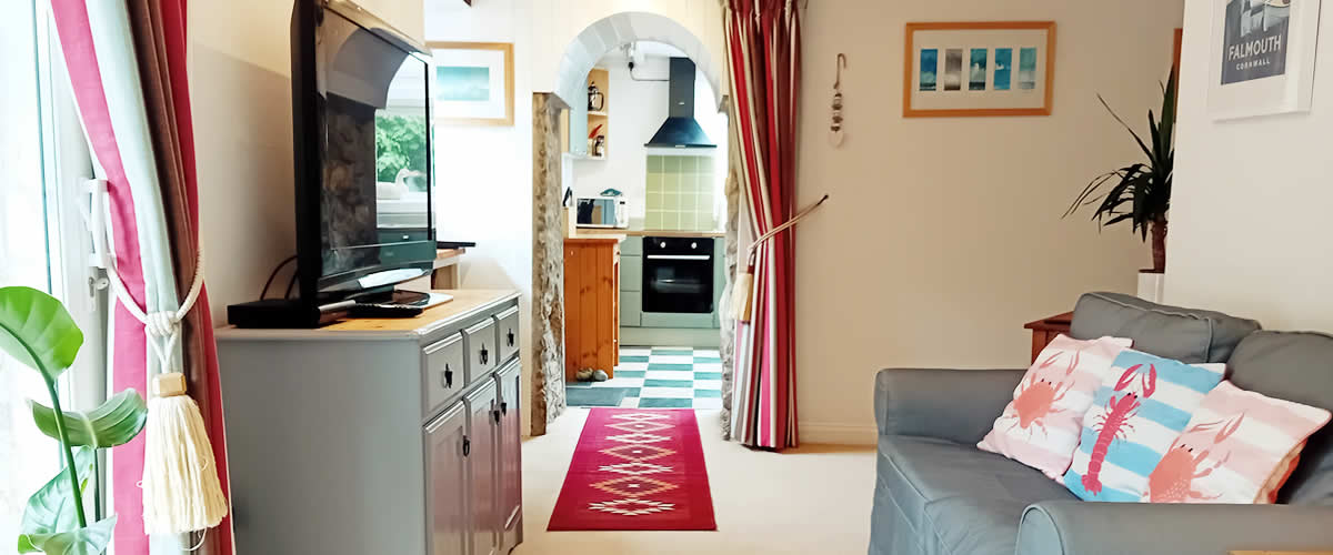 Pets welcome at The Barn holiday cottage near St Ives Cornwall